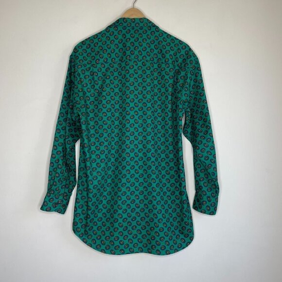 90s Gap Oversized Shirt - Paisley Print - Picture 6 of 12